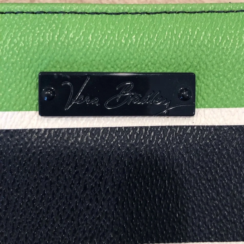 Vera Bradley “Lucky Stripe” Zip Wristlet